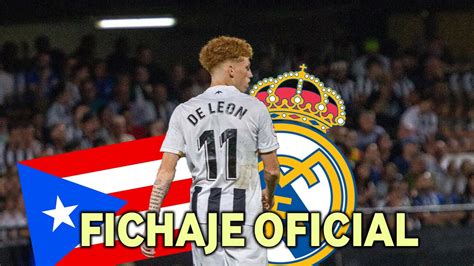 El Madrid Ficha A La Perla De Puerto Rico Jeremy De Le N Youtube