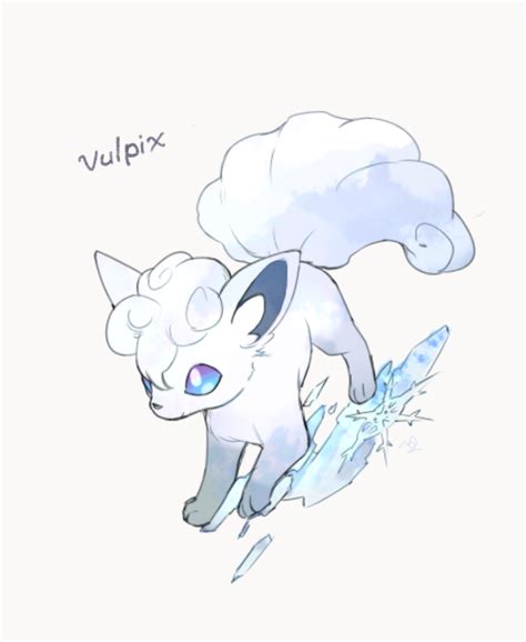 Alolan Vulpix Pokemon Drawn By Nigiri Ngr Danbooru