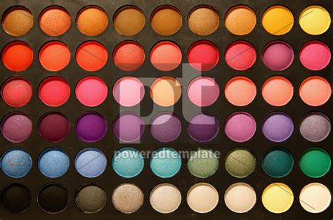 Close Up Professional Multicolour Eyeshadows Palette Stock Photo 59213