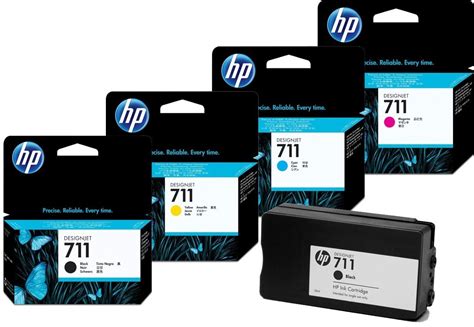 Cartuchos Tinta Hp 711 Para Impresora Hp Designjet T520 T120 100 00