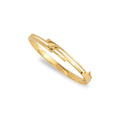 916 Gold Si Dian Jin Designer Series Unió Bangle On Cheong Jewellery