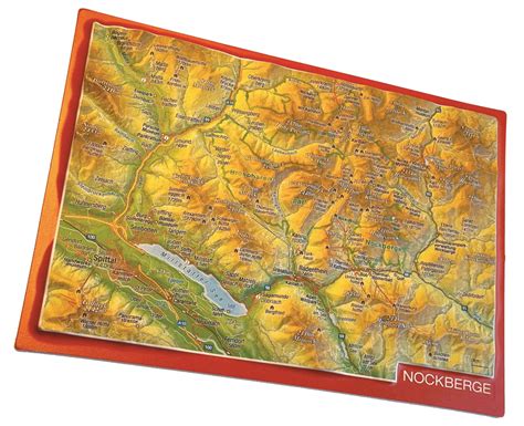 3D Reliefpostkarte Nockberge Georelief Vertriebs GbR