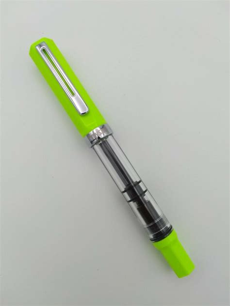 Twsbi Eco Lime Green Fine Steel Nib Pen Realm