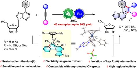 Ruthenium II Catalyzed 4 2 Electro Oxidative Annulation Of C6