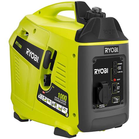 RYOBI 1,000 Starting Watt Gasoline Powered Portable Generator with ...