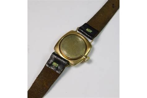 Rolex Oyster A 1930s 9ct Gold Cased Cushion Case Rolex Oyster