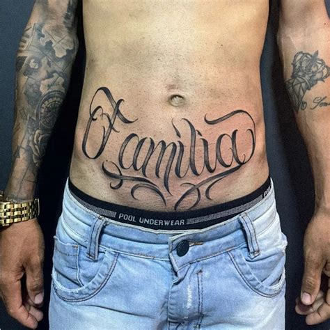 Tatuagens Na Barriga Masculina Incr Veis Para Fazer