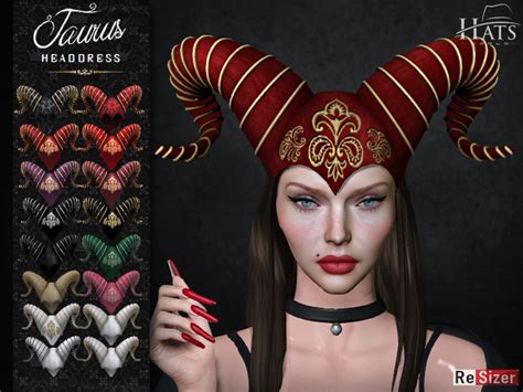 Second Life Marketplace Hw Taurus Horns Masks