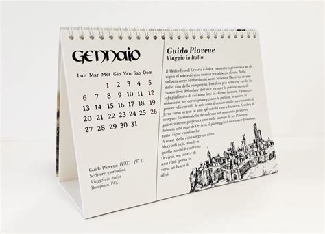 Stampa Calendari Da Tavolo Personalizzati E Con Spirale Tipogr