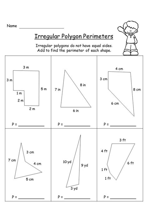 Area And Perimeter Worksheets Irregular Shapes Area And Peri