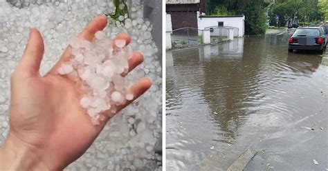 Hagel Und Berschwemmung In Bamberg Feuerwehr Zieht Bilanz Vom Wochenende