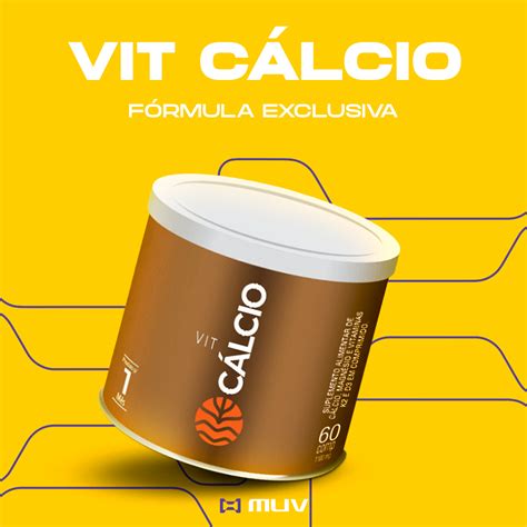 Vit C Lcio C Psulas Vital Tman Muv Viva Em Movimento