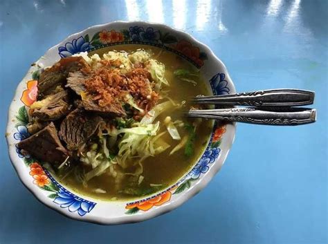 10 Soto Sapi Jogja Dagingnya Empuk Dan Melimpah