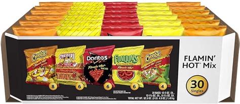Frito Lay Flamin Hot Mix Bolsas Incluye Flamin Hot Cheetos Papas Chester Munchies