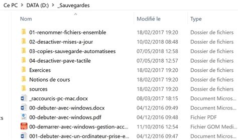 1 Paramétrer la sauvegarde automatique de Windows