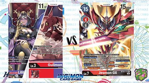 DIGIMON TCG Local Match Lilithmon Mill Purple Vs Jesmon GX Red