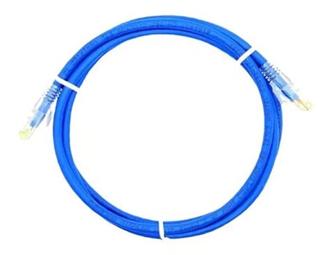 Patch Cord Utp Gigalan Cat6 2 50 Metros Azul Furukawa Frete grátis