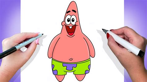 How To Draw Patrick Star Spongebob Youtube