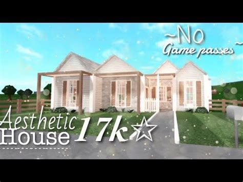 Read Pinned Comment Aesthetic 17k No Gamepasses House Bloxburg Speed