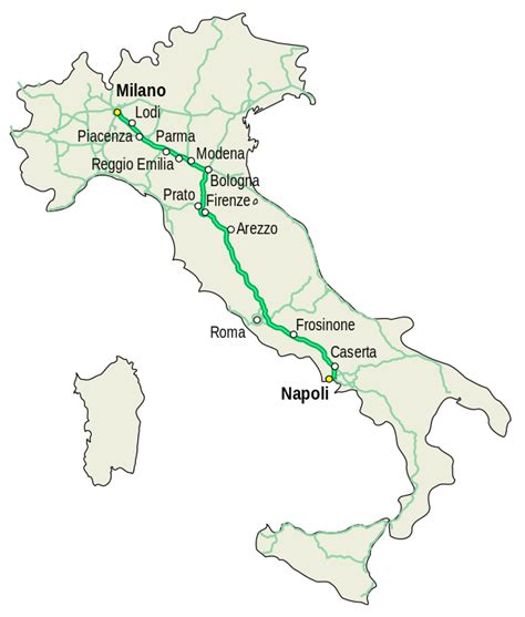 Italien Karte Wichtige St Dte Regionen Und Landkarten