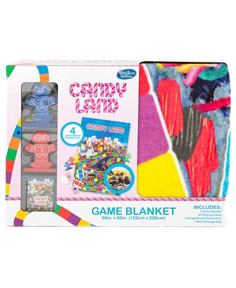 Hasbro Candy Land Game Blanket And Reviews Blankets And Throws Bed