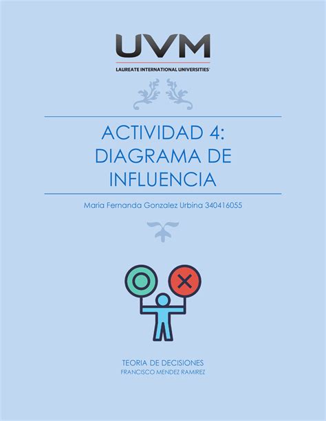 Actividad Mfgu Teoria De Decisiones Actividad Diagrama De