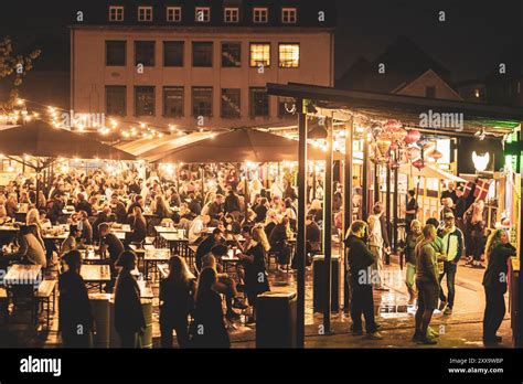 Broens Outdoor Food Market In Copenhagen Denmark Stock Photo Alamy