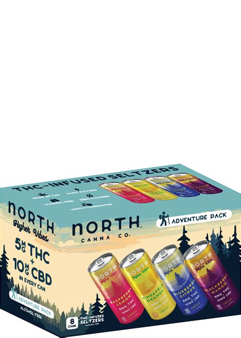 North Higher Vibes THC 5mg Higher Vibes Adventure Pack Total Wine More