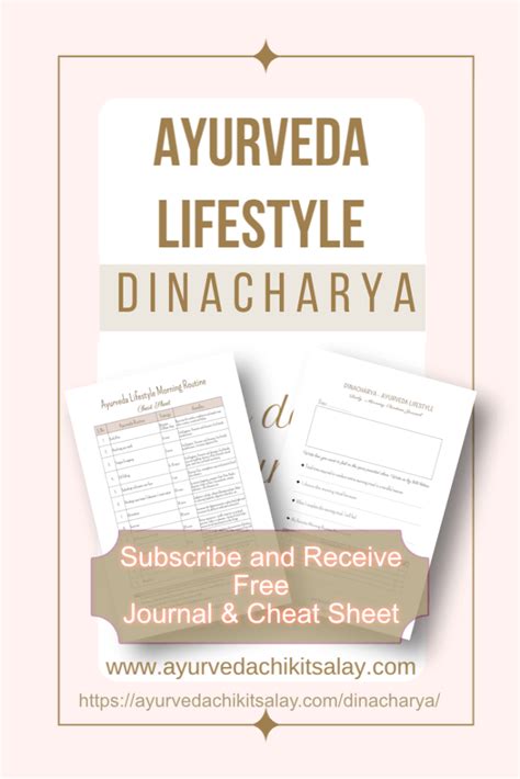 Dinacharya Daily Routine Ayurveda Chikitsalay Frugal Meal Planning