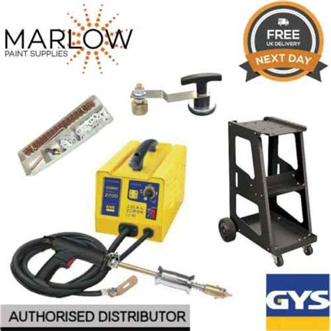 GYS GYSPOT 2700 DENT PULLER TROLLEY ADDITIVE KIT MAGNETIC EARTH