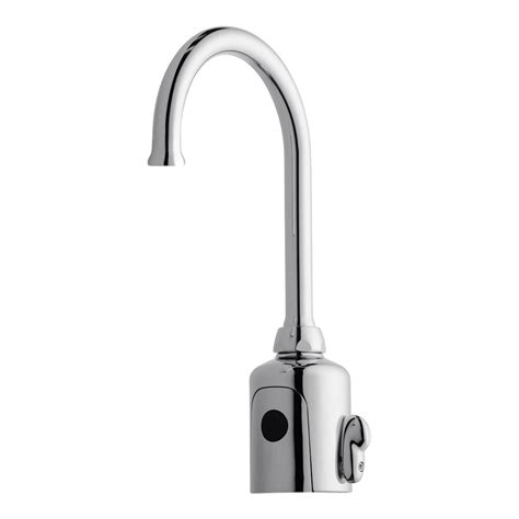 Chicago Faucets Ab T Hytronic Gpm Deck Mounted Dual Supply