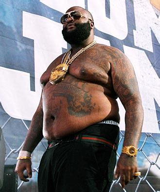 Rick Ross Face Tattoos