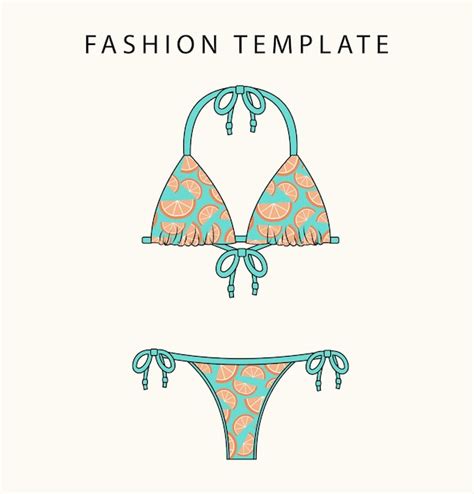Illustration Vectorielle De Bikini Pour Femmesdesign L Gant De