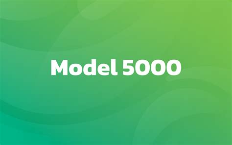 Model 5000 Astgstore