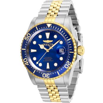 Invicta Mako Pro Diver Automatic Blue Dial Two Tone Men S Watch Ob