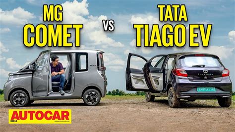 Mg Comet Vs Tata Tiago Ev Which Is The Ev For You Comparison