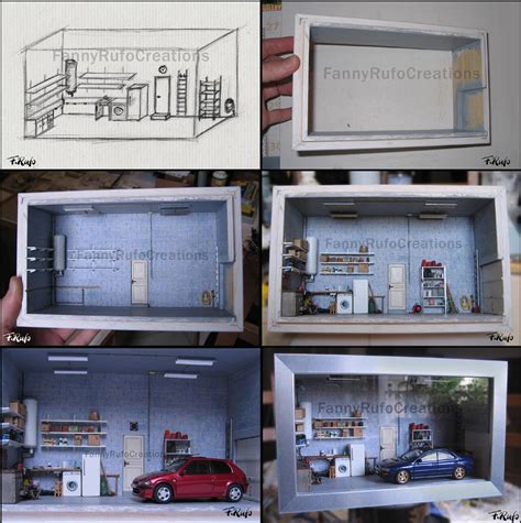 Diorama Garage 1:43 by FanouLouloute on DeviantArt