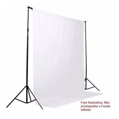 Kit Suporte Fundo Infinito Estudio Fotográfico Filmagens 2mt Shopee