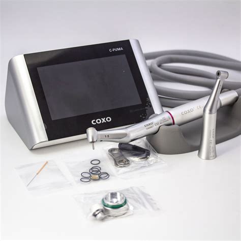 Motor El Ctrico Led Y Motor Endodoncia C Puma Master Coxo Dentaltech