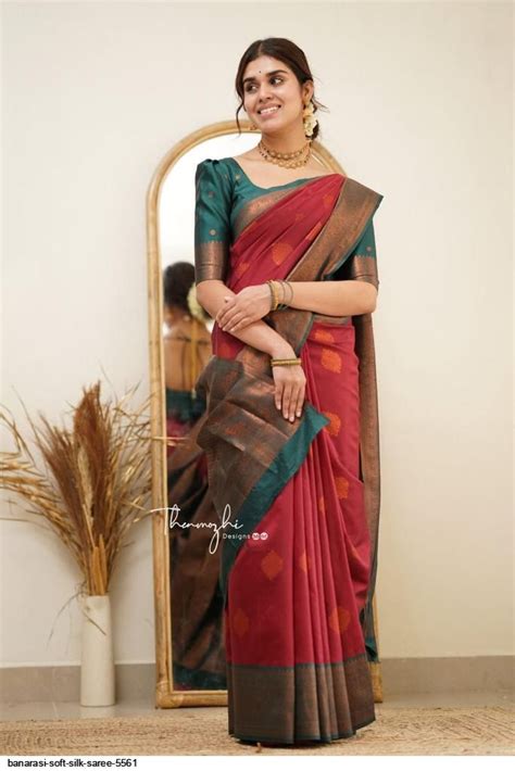 Banarasi Soft Silk Saree 5561