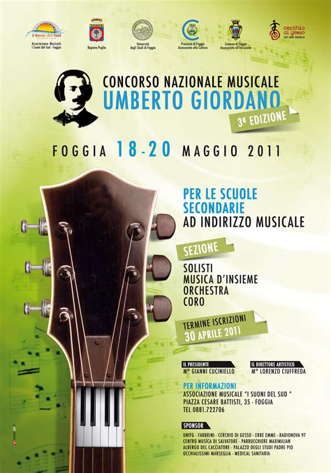 Concorso Musicale Nazionale Umberto Giordano Claudio Sanchioni