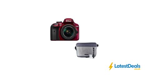 Nikon D3400 Dslr Camera Lens And Accessory Kit Bundle £374 With Code At