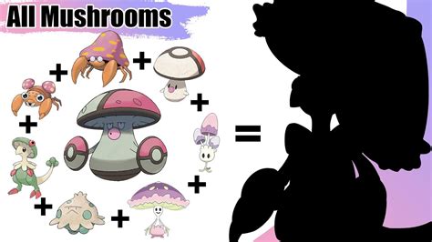 All Mushrooms Trees Foods Flowers Pok Mon Fusion Gen Gen