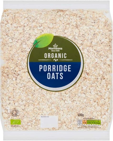 Morrisons Organic Porridge Oats 500g Uk Grocery