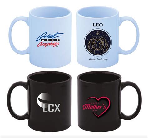 Custom Mugs Printing Vancouver Great West Graphics