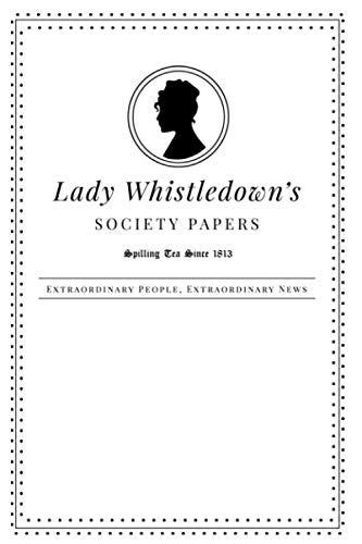 Lady Whistledown S Society Papers Notebook Journal Perfect Bridgerton