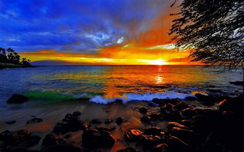 Spectrum (Maui Beach Sunset) - Hawaii Photo Print - Maui Hands