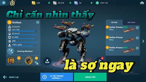 War Robot Phong độ của Erebus vẫn gây sợ hãi như ngày nào YouTube