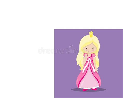 Fairytale Princess Blonde Stock Vector Illustration Of Princess Fairytale