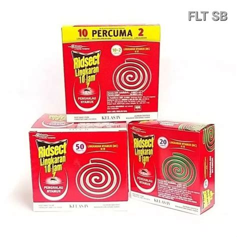 Ridsect Mosquito Coil Lingkaran Nyamuk S S S Shopee